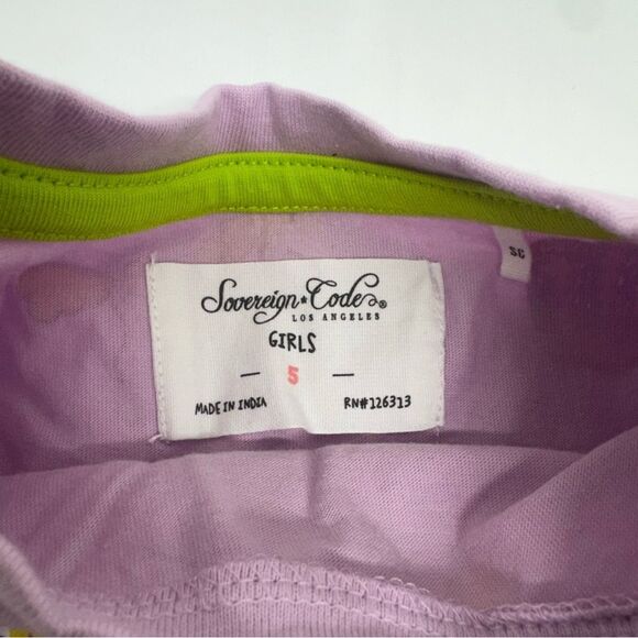 Sovereign Code Girls Top Lilac/Horses - Picture 4 of 6